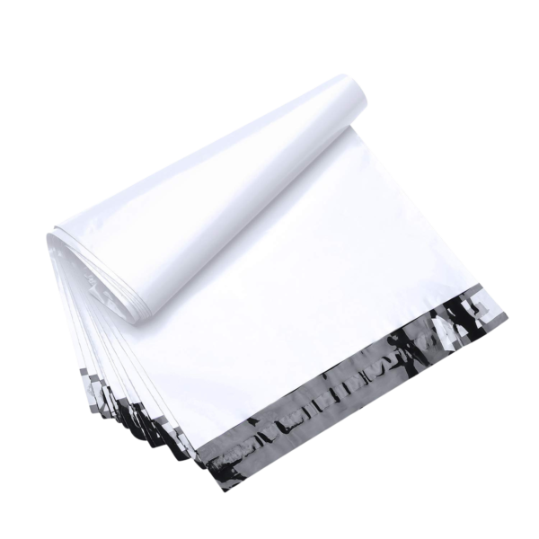 Plain White Plastic Courier Bag & tamper proof courier bags